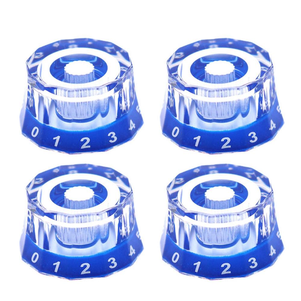 3Pcs4Pcs Electric Guitar Knobs Speed Volume Tone Control Knobs Lampshade Style For Electric Guitars Parts Replacem