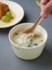 Biodegradable Rice Husk Chinese-Style Spoon: Disposable, Food-Grade for Porridge, Soup, Condiments, Dessert, and Takeout.