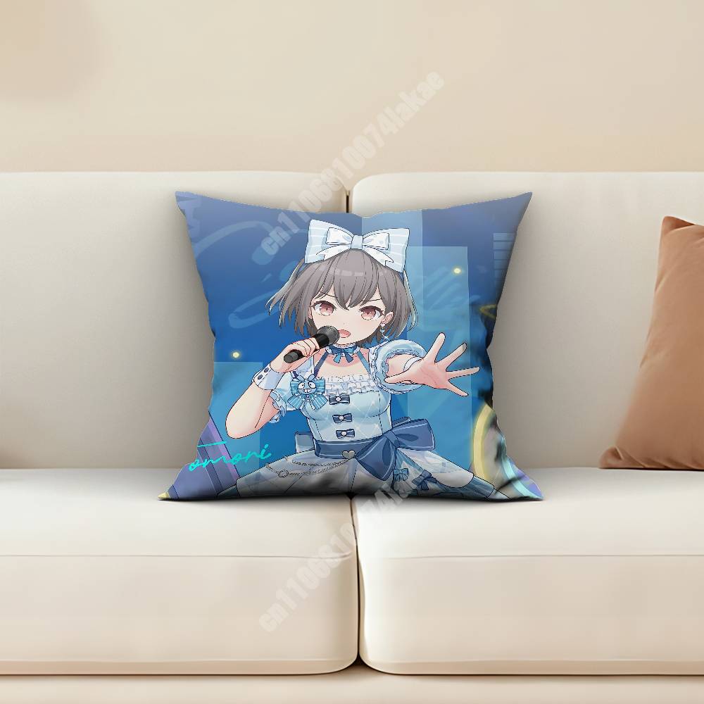 MyGO Tomori Takamatsu Bandori Sofa Couch Pillow Cover Cushion Case Home Bedroom Decoration