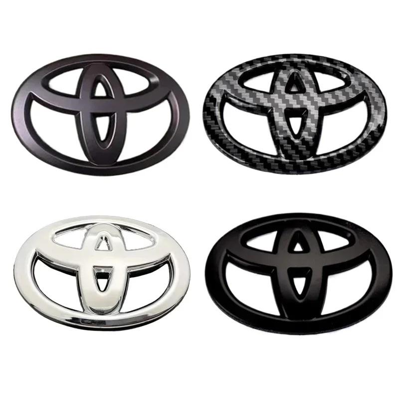 3D ABS Car front grille trunk Logo Sticker For Toyota RAV4 Camry Yaris Avensis Levin Reiz Vios Highlander CHR Avalon accessory