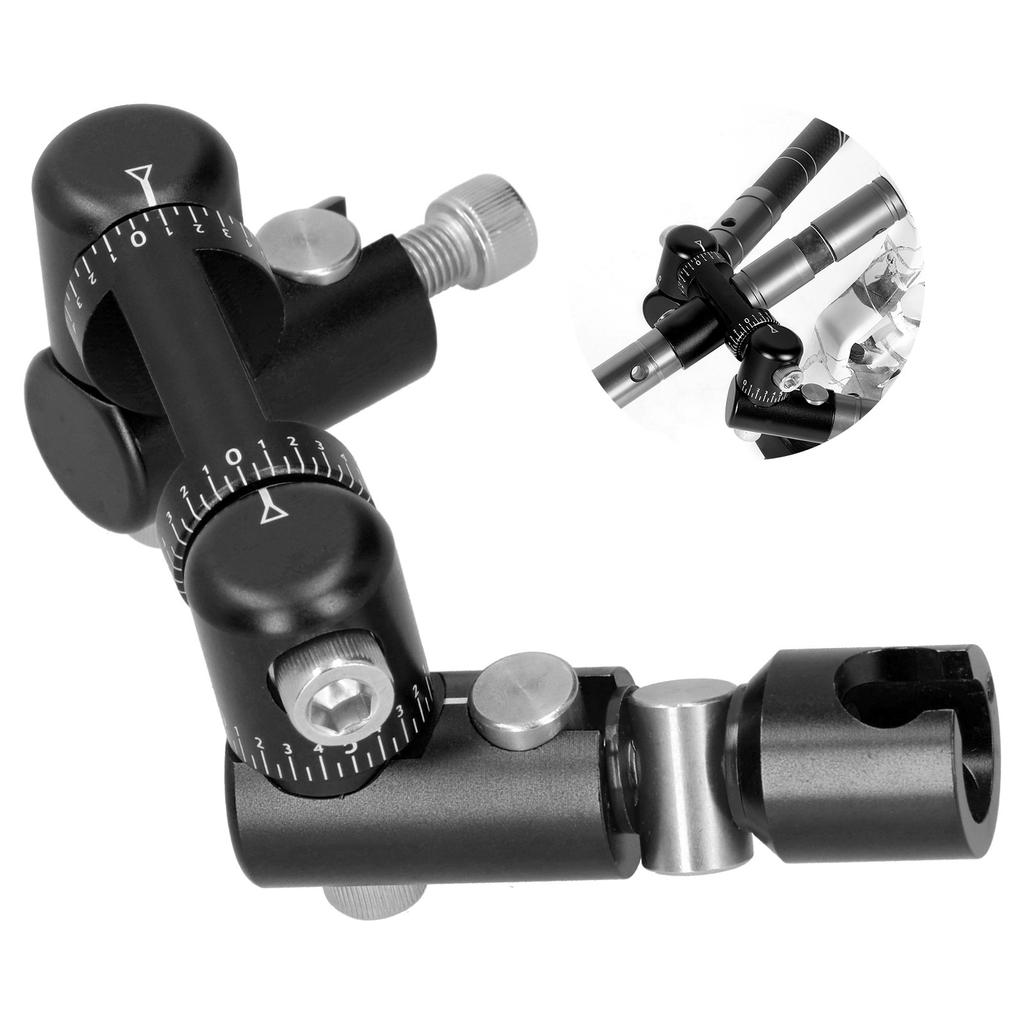 Oboustranný V-bar, stabilizátor lukostřelecké tyče, nastavitelný rychloodpojitelný držák, střelecký nástroj, černý