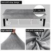 Samt Stoff Bankbezug Super Flauschig Elastisch Esszimmer Stuhl Bankbezüge Sitzbezug Für den Heimgebrauch Wohnzimmer Schlafzimmer Klavierzimmer
