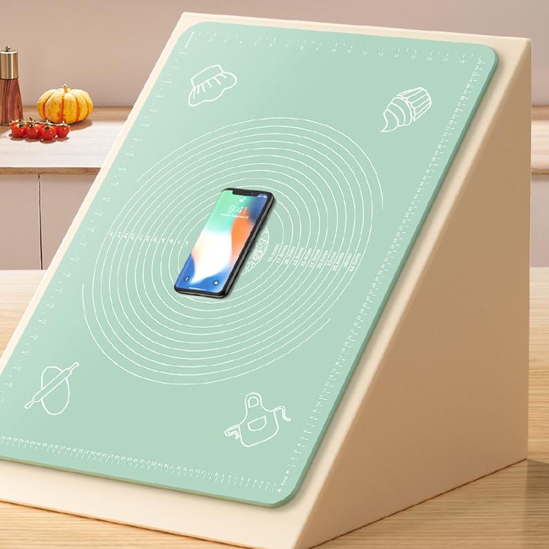 Silicone Non-Slip Dough Kneading and Rolling Mat – Large Food-Grade Kitchen Board for Dumpling Making
