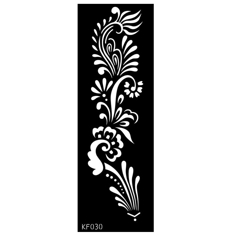 Pet Hollow Tattoo Template Juice Tattoo Sticker Template Ins Wind Flower Tattoo Sticker