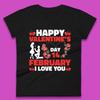 14 February I Love You Womens T-Shirt Mens Tops Tees Unisex