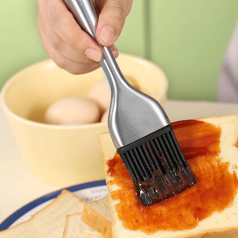 MDNG Stainless Steel Silicone Oil Brush (2-Pack)