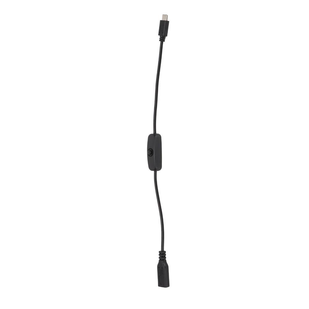 30cm/11.8inch Type C Male to Female with ON/Off Switch Power Extension Cord USB Extension Cable USB Connection