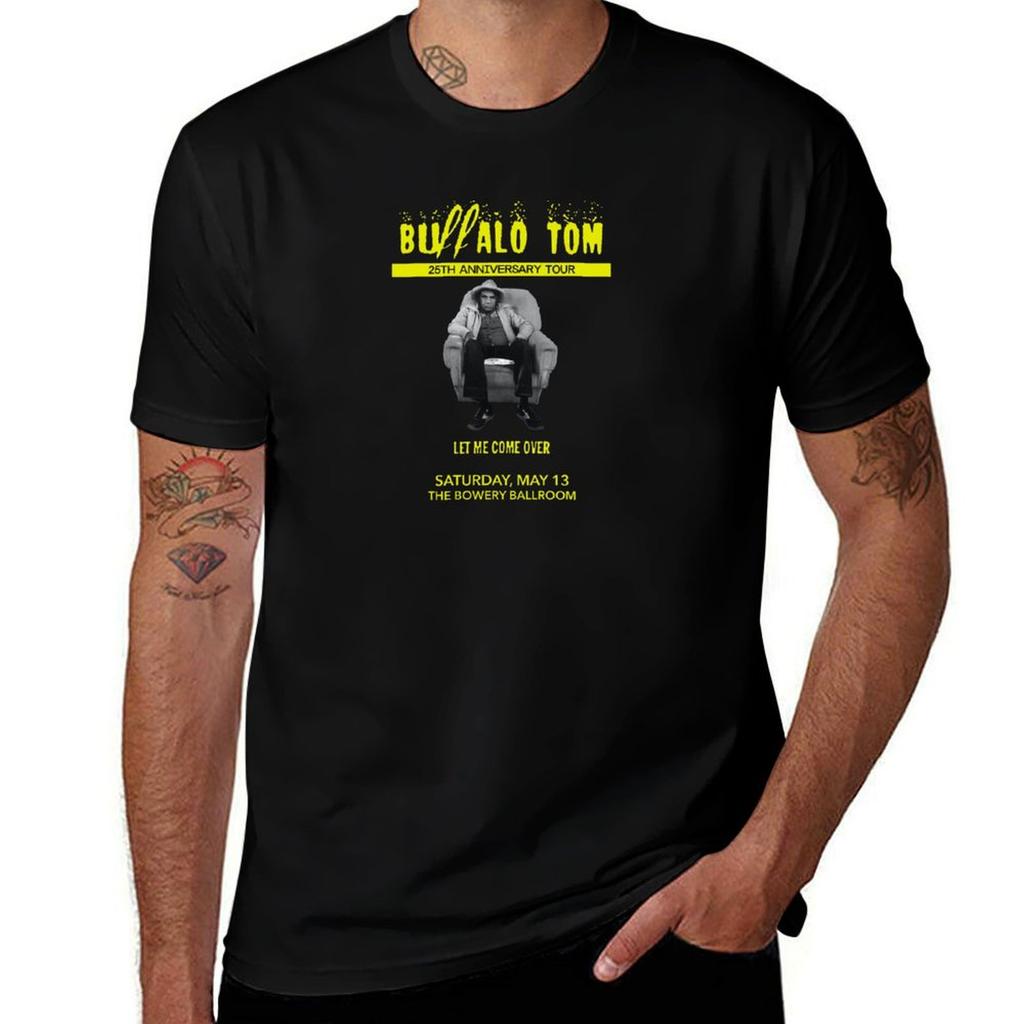 Buffalo Tom T-Shirt Lässiges lockeres kurzärmeliges T-Shirt