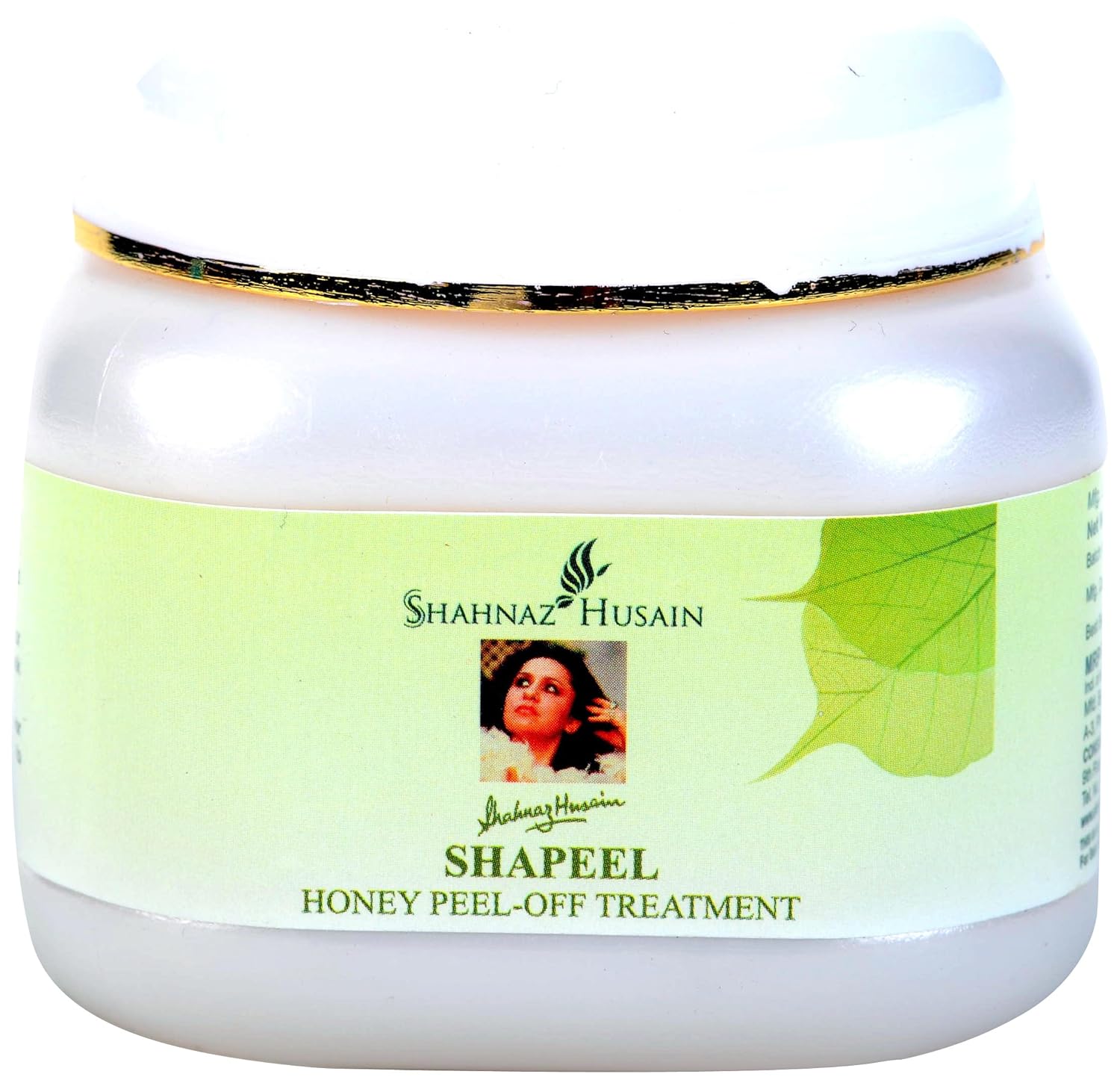 

Shahnaz Husain s Vedic Solutions Shapeel Honey Peel-Off Mask for Face Care 100g Natural Skin Softening Glow Radiance