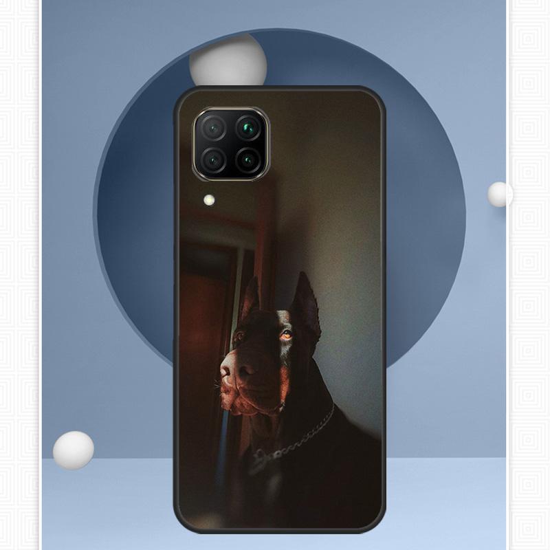 Doberman dog For Huawei Nova 12i 12s 11i 8i Y91 Y60 Y70 Y72 Y90 Y61 9 10 SE P20 P40 Lite P30 P60 Pro Case