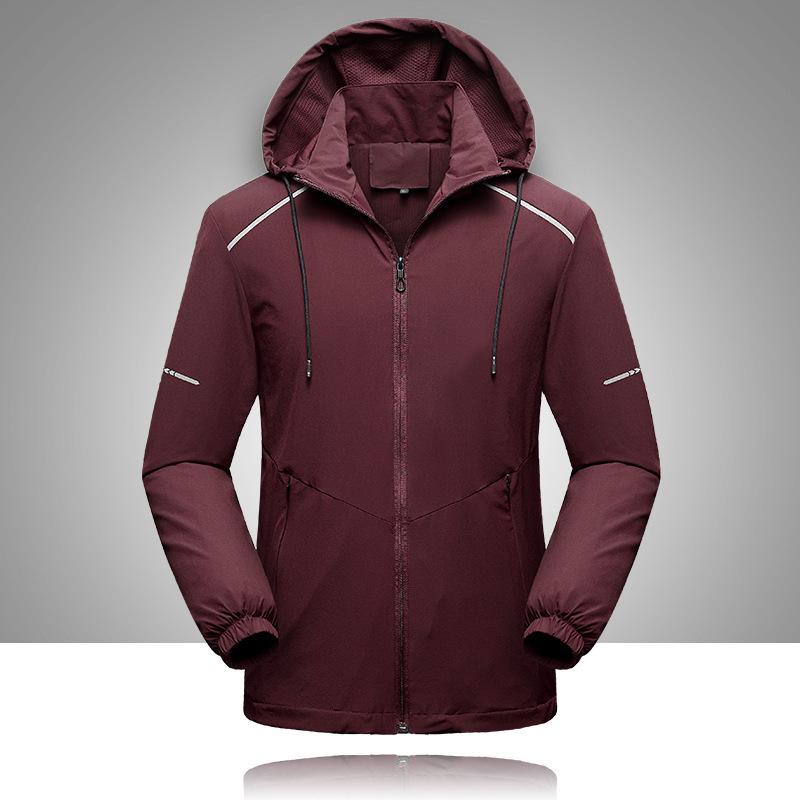 Весенняя и осенняя тонкая куртка куртка новая мужская куртка корейская куртка с капюшоном — фото 4