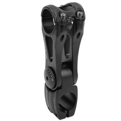 31.8x110mm Aluminum Alloy Mountain Bicycle Adjustable Hollow Handlebar Stem Cycling Accessory