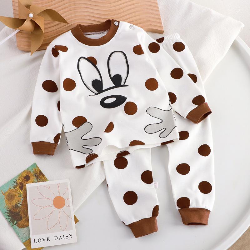 Pure Cotton Baby Boys' Autumn Trousers and Underwear Set