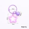 Vibrant Star Acrylic Keychain & Earphone Case Charm for Couples