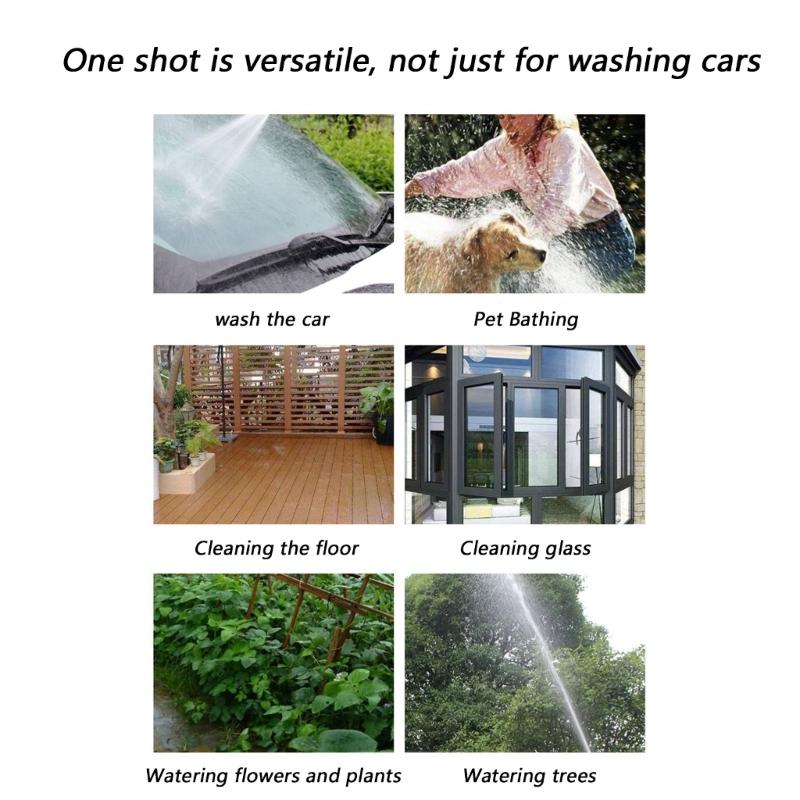 Quick Connect Corrosion Resistant Car Wash Sprayer Power Washer Aluminum Water Sprayer for Home Use