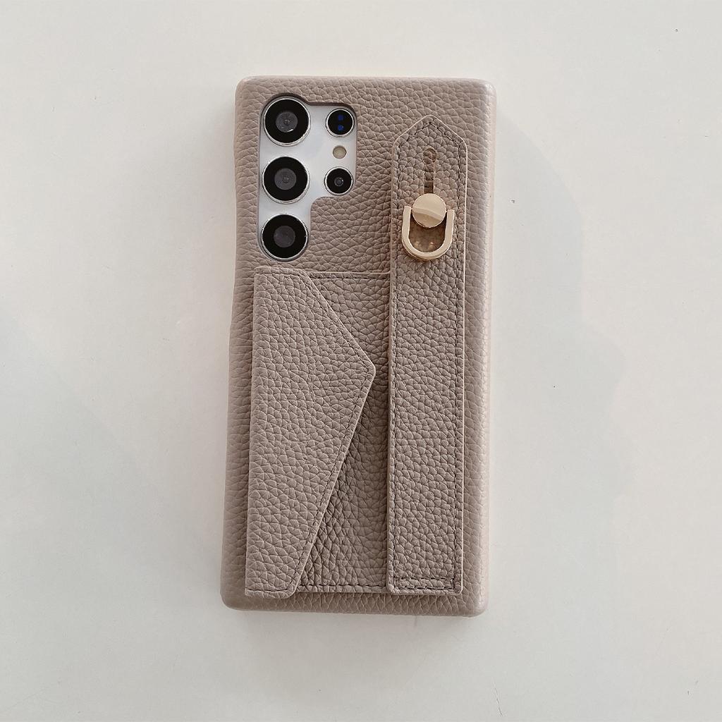 Wrist Strap Wallet Case For Samsung Galaxy S21 FE S22 S23 Plus Note 20 Ultra A52 A53 A54 Luxury Card Holder Leather Cover