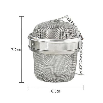 1Pcs 304 Stainless Steel Tea Infuser Teapot Tray Spice Tea Strainer Herbal Filter Teaware Accessories Kitchen Tools Tea Infuser Tea