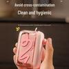 Portable Disposable Floss & Toothpick Pop-Up Case for Ultra-Fine Teeth Cleaning