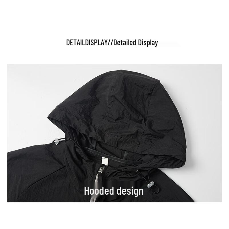 MiiOW Men's Lightweight Hooded Sun Protection Jacket