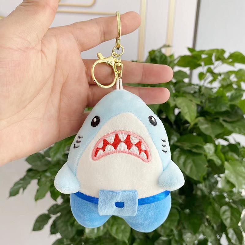 And Soft Cuddly Plush Shark Keychain Adorable Stuffed Animal For Kids Adults And