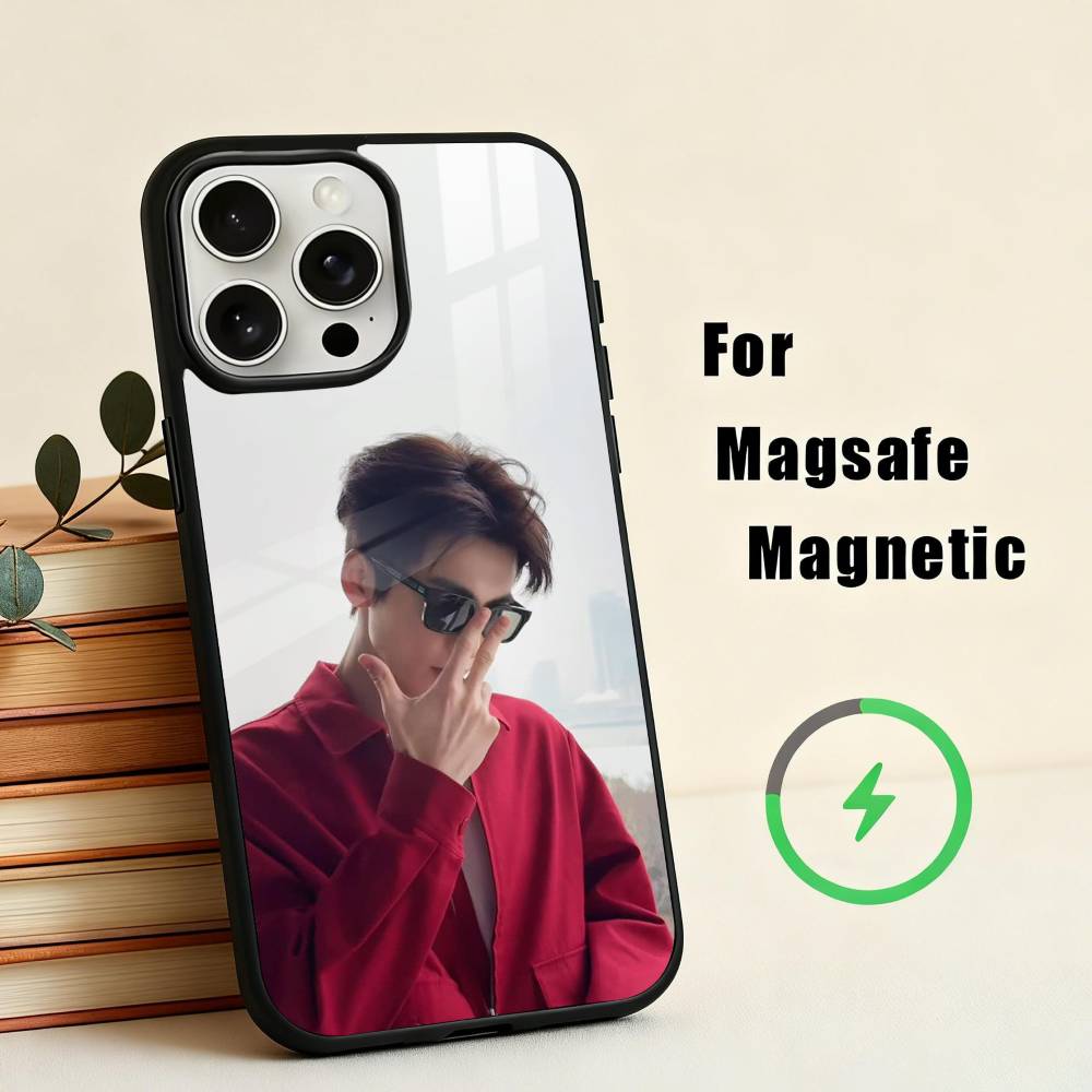 H-Handsome Krien Zhang L-Linghe Phone Case For iPhone17,16,15,14,13,12,11 Plus,For Magnetic Wireless Charge Cover
