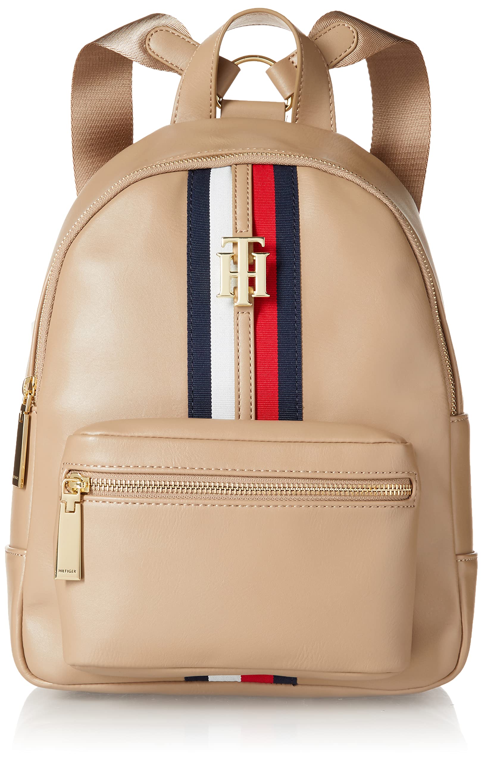 Tommy Hilfiger Women s Jaden Plus Backpack Sherwood Tan One Size Free Size 16400₽