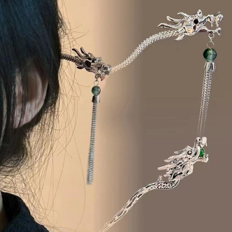 Delicate Dragon Cheongsam Hair Sticks Hair Accessories Wedding Styling Supplies