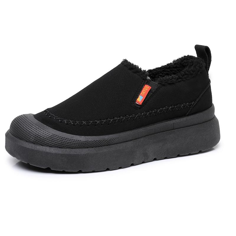 2025 New Women's Woolen Cotton Shoes Comfortable and Warm for Outdoor Travel Anti-Slip and Durable Free Shipping Women's Shoes
