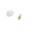 Modern Acrylic Tissue Dispenser And Creative Hand Gesture Sculpture for Stylish Wall Mounted