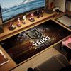 Vegas Golden Knights Logo Color Mouse Pad Large Gaming Table Cushion Non-slip Laptop Tablet Big Mousepad XXL Mat Mini PC Playmat With Lock edge