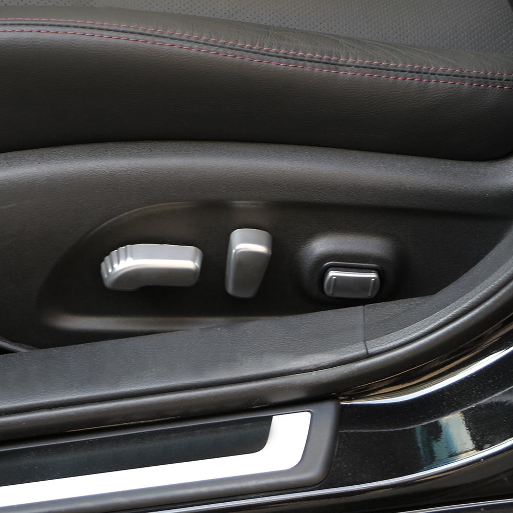 Car Front Seat Adjustment Button Stickers for Nissan Teana Altima 2016-2018 X-Trail T32 2014-2020 Cover Sticker Trim Accessories