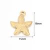 2Pcs Stainless Steel Marine Animal Pendant Dolphin Starfish Shell Shape Charms For Jewelry Making DIY Fashion Necklace Earrings