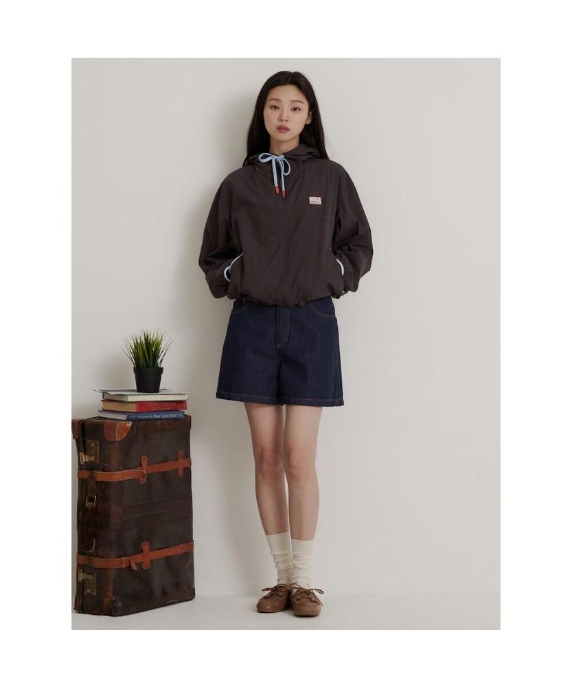 Beanpole Ladies [Hunter] Packable Hooded Windbreaker Brown (Bf6639K02D)