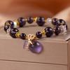 Fortune Bag Beaded Bracelet Pendant Lucky Fortune String Amethyst Female 1PC Fashion Jewlery Natural Stone  Accessories