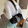 Neue Mode-Umhängetasche, koreanische Version der trendigen lässigen Pendler-Umhängetasche, kleine quadratische Tasche Rucksack für Herren und Damen