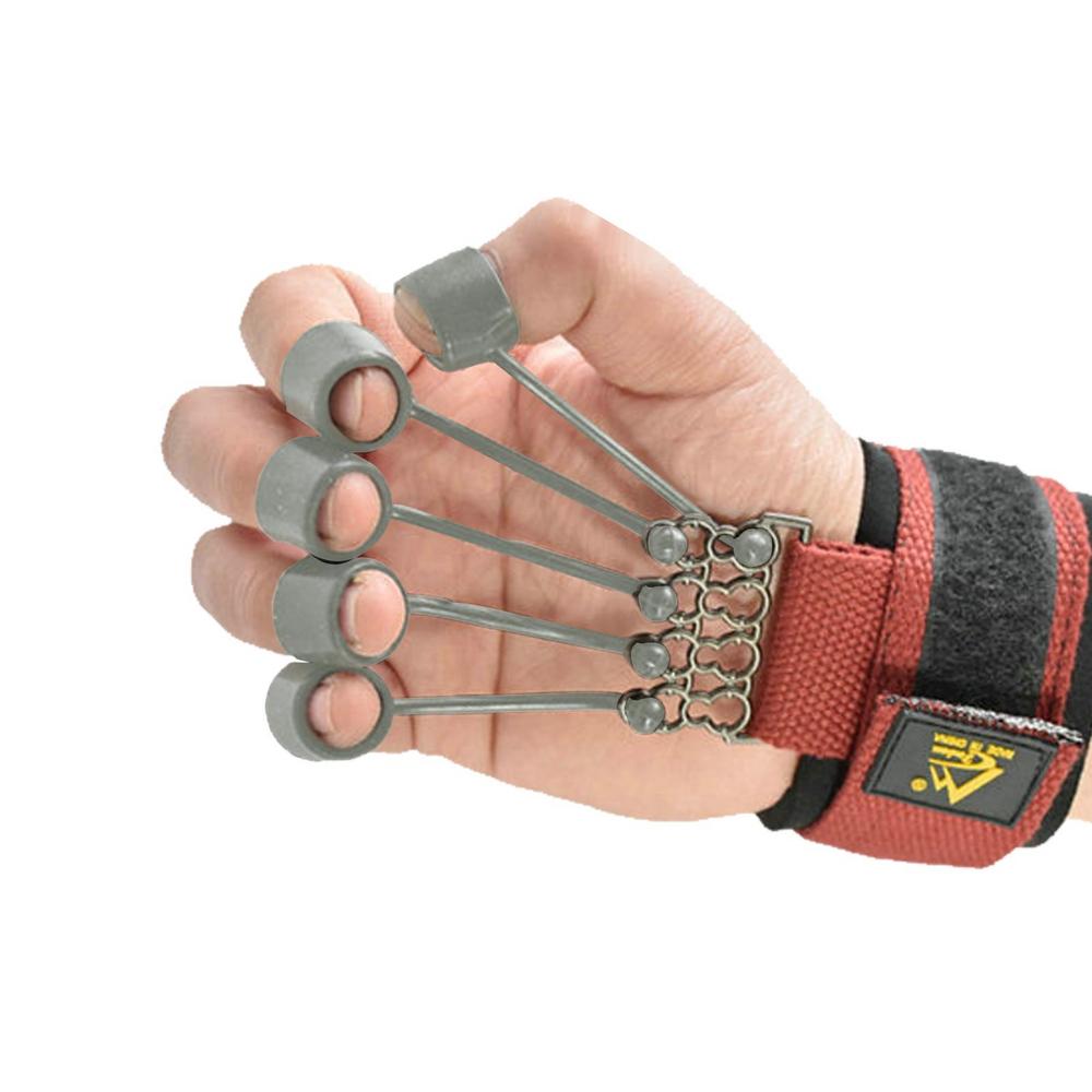 Finger Strength Trainer 5Pcs Elastic Silicone Finger Exerciser & Hand Strengthener Finger Stretcher Hand Grip Strengthener For
