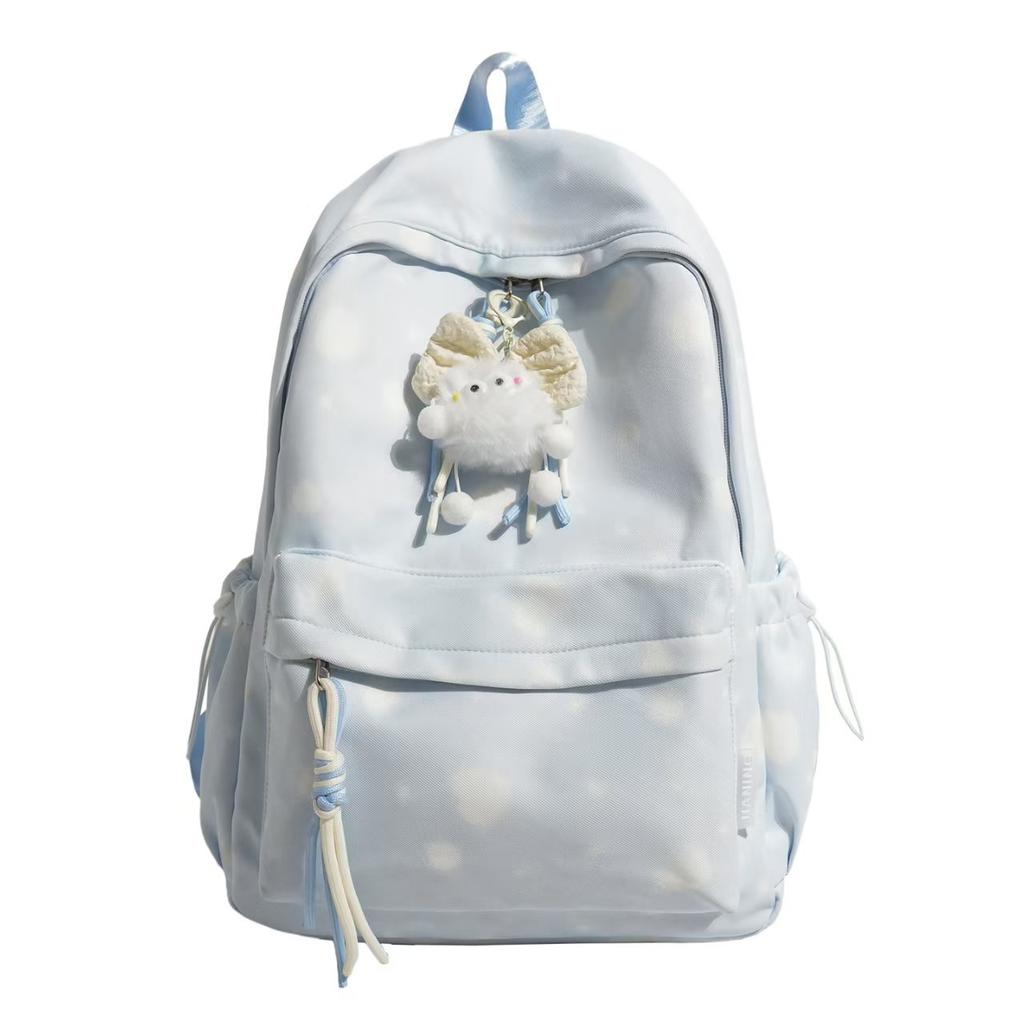 Schoolbag Japanese Simple Schoolbag Female Campus Backpack Korean Version Ins College Style Student Backpack Leisure Bag Travel Bag