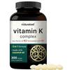 Naturebell Vitamin K Komplex K1 K2 MK7 MK4 2600mcg 300 Kapseln 1 Stk