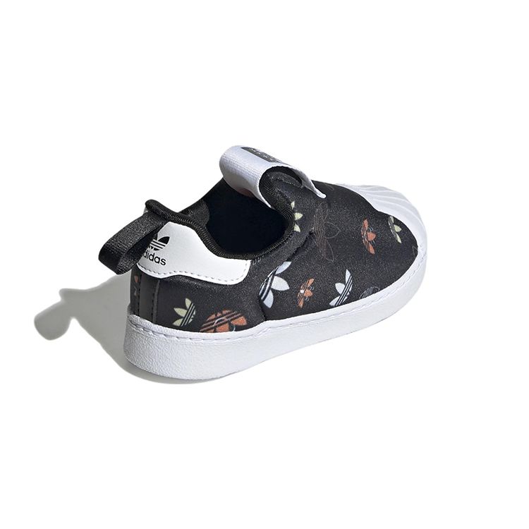Adidas Superstar 360 I Repeat Logo - Black Baby Sneakers Core-Black Cloud-White Semi-Impact-Orange GX1870