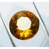 5.6 Ct Natural Orange Sapphire Round Shape Certified Rare Loose Gemstones
