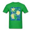 Funny Space Galaxy Picassos Painting Of Starry Sky Tshirt Summer Cotton Short Sleeve Oneck Unisexs T Shirt New S3xl