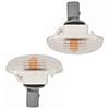 ABS Front Turn Signal Lamp Shock Resistant Design Easy Installation All Weather Use