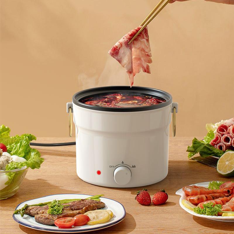 Multifunction Mini Electric Cooker 1-2 People Hot Pot Single/Double Layer Household Non-stick Pan Dormitory Electric Rice Cooker