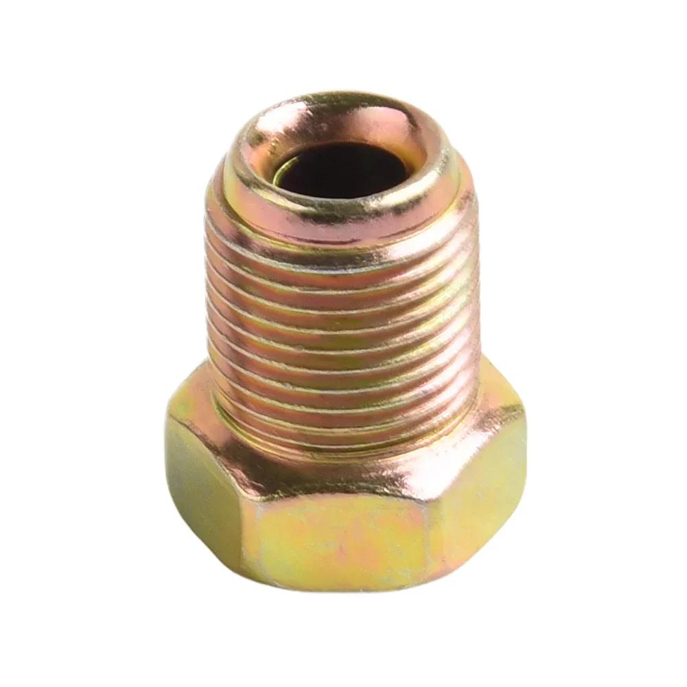 Kits Metric Nuts Brake Pipe Brake Cable Connector Cylinder Fittings M12mm X1mm Unions Master 3/16" Pipe Brand New
