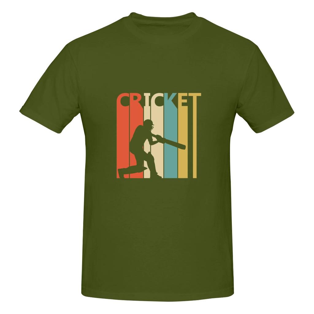 Vintage Cricket Japanese Fresh Tshirtminimalist Style Print Does Not Fade Basic Tee