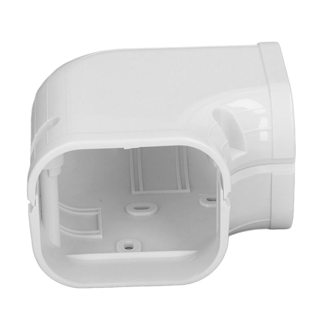 90 Degree Flat Elbow Line Cover PVC Mini AC Flat Elbow Line Cover for 1 To 2 Horsepower Air Conditioner