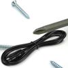 LABRIMP Car Rear View Camera Cable Reverse Camera Extension Cable Repair Rear Camera Extension Cable Dashcam Cable Black Plastic Metal