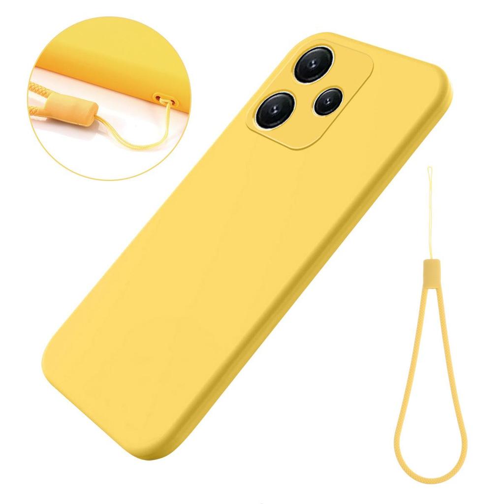Compatible with Redmi 15/12: Liquid Silicone Full Coverage Protective Phone Case with High Aesthetic Appeal.