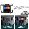 9.7 Inch For Nissan Tiida Versa 2004 - 2013 Car Radio GPS Navigation Android Auto Multimedia Player Video Output 4G 2din DVD