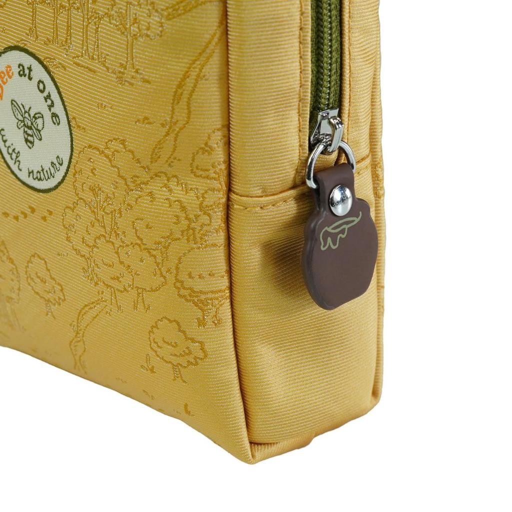 Disney Winnie the Pooh Jacquard Multi Pouch Travel Cosmetic Accessory Bag